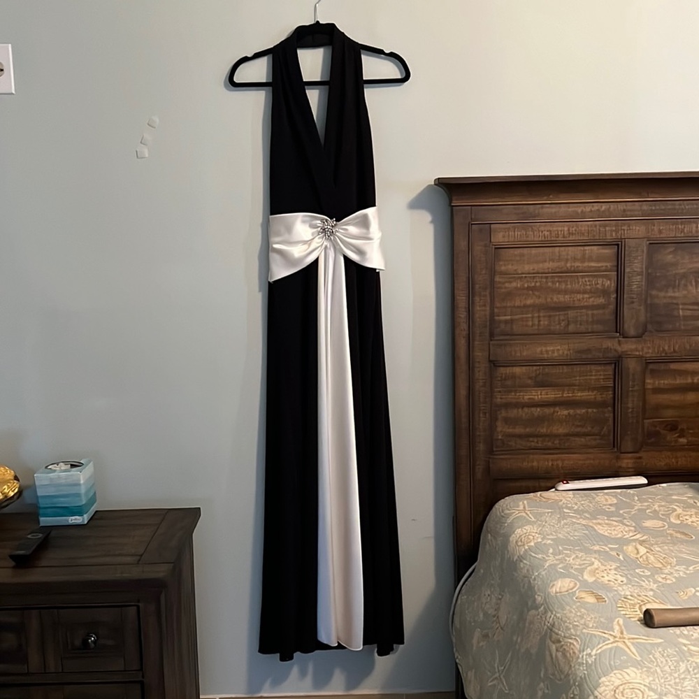 Formal black dress